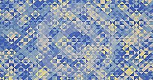 Mosaic abstract background pattern of geometric shapes