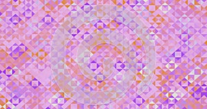 Mosaic abstract background pattern of geometric shapes