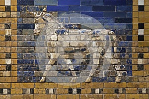 Mosaic of an Auroch on the Ishtar Gate