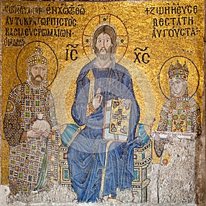 Mosaic in Aya Sofya