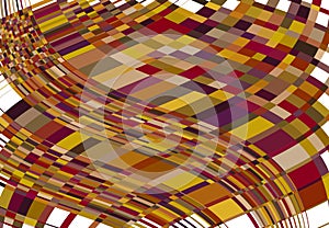 mosaic background, tessellation pattern. brown wavy, waving and undulate,billowy illustration. abstract vector art. ripple,