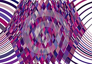 mosaic background, tessellation pattern. purple wavy, waving and undulate,billowy illustration. abstract vector art. ripple,