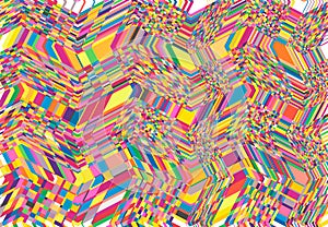 mosaic background, tessellation pattern. vibrant wavy, waving and undulate,billowy illustration. abstract vector art. ripple,