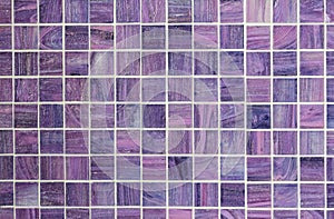 Mosaic of background violet colour