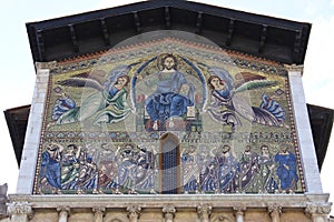 Mosaic, Basilica of San Frediano, Lucca, Italy