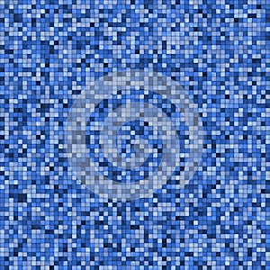 Mosaic blue background