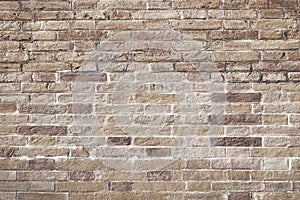 Mosaic brick wall background