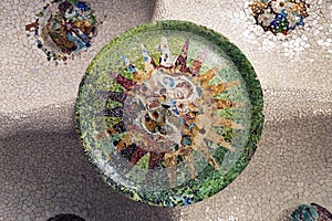 Mosaic ceiling photo