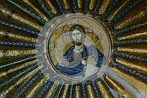 Mosaic in Chora Church photo