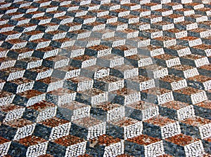 Mosaico en grecia 