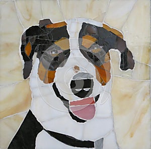 Mosaic of a Dog Named Juno