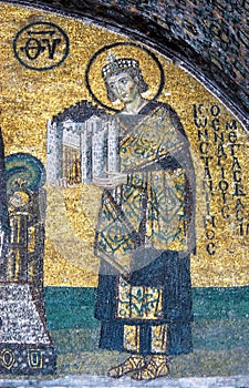 Mosaic of Emperor Constantine