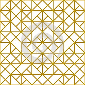 Mosaic geometric pattern. Triangle background