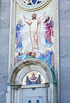 Mosaic icon of The Cathedral of the Transfiguration