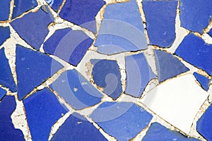 Mosaic at Parc Guell.