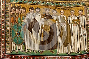 Mosaic in San Vitale photo