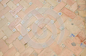 Mosaic at street, Seville, Spain