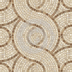 Mosaic texture.