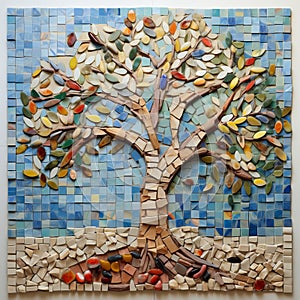 Mosaic Tree: Natural And Neo-mosaic Art By Amily Erickson photo