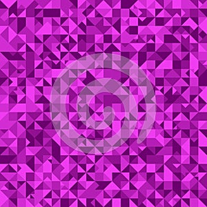 Triangle pattern background - violet polygonal vector design