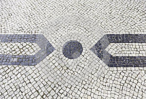 Mosaic typical Lisbon
