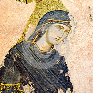 Mosaic of Virgin Mary