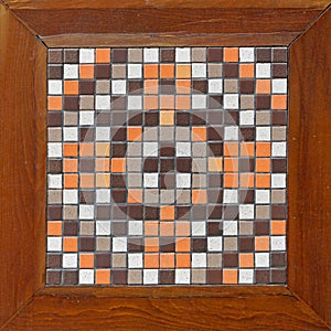 Mosaic wall tiles square