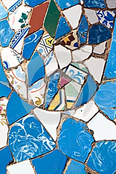 Mosaics Antonio Gaudi photo