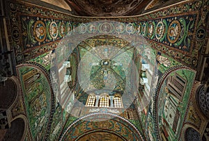 Mosaics of Basilica of San Vitale, Ravenna, Italy