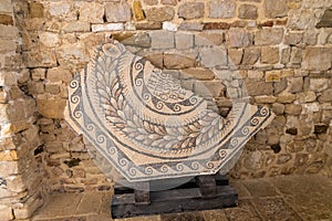 Mosaics in the Euphrasian Basilica Porec town, Croatia