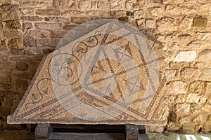Mosaics in the Euphrasian Basilica Porec town, Croatia