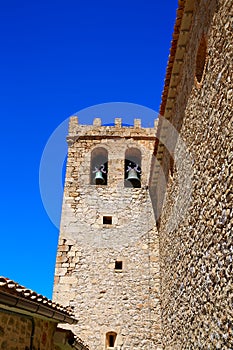 Moscardon church in Sierra Albarracin of Teruel