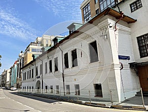 Moscow, Bolshoy Afanasyevsky lane, house 24. Architectural monument-residential house of the Zinovievs-Yusupovs house of Bers. T