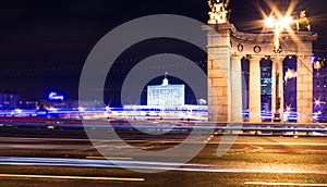 Moscow bridge smolenskaya