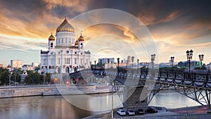 Moscow - Cathedral of Christ the Savior, Russia