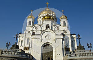 Moscow, cathedral of Jesus Christ Saviour