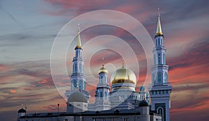 Moscow Cathedral Mosque, Russia -- the main mosque in Moscow