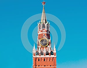 The Moscow chiming clock photo