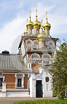 Moscow, church in Izmaylovo
