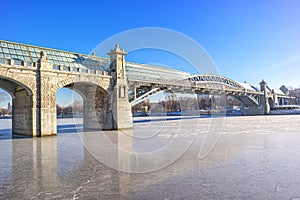 Moscow city. Andreevsky Bridge