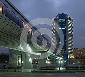 Moscow-city business center