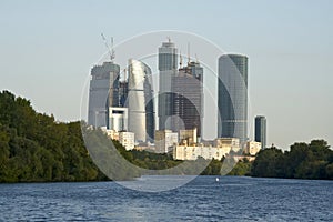 Moscow-city business center