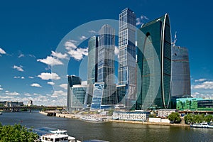 Moscow-city business center, Russia