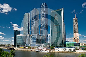 Moscow-city business center, Russia
