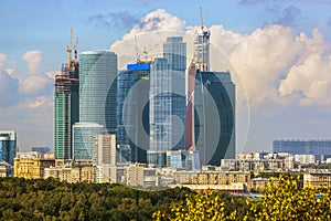 Moscow cityscape - Moscow City