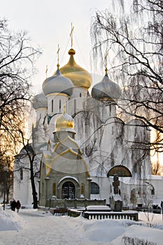 Moscow. A decline in Novodevichij Monastyr