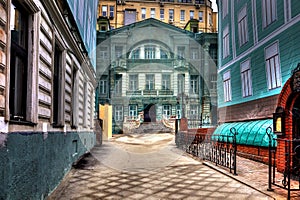 Moscow. Enchanted house. HDR