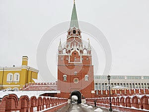 Moscow - entrance to Kremlin