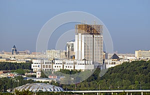 Moscow from the height