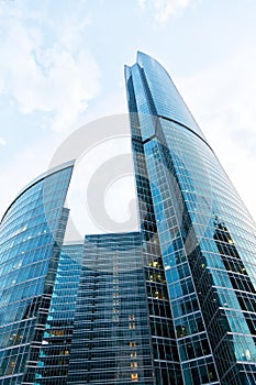 Moscow International Business Center, Moscow-City . Located near the Third Ring Road, the M